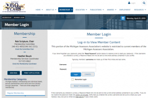 Membership Management Website